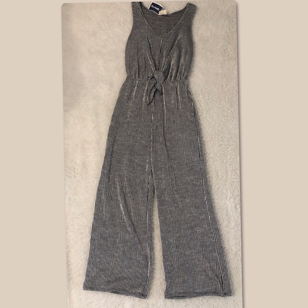 Stripped Jumpsuit